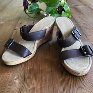 Brand new wedge heels